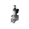Electrovanne gaz à réarmement manuel NF Aluminium 3/8\' 600mBar