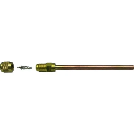 Tube en cuivre pour petites vannes de remplissage 100 mm
