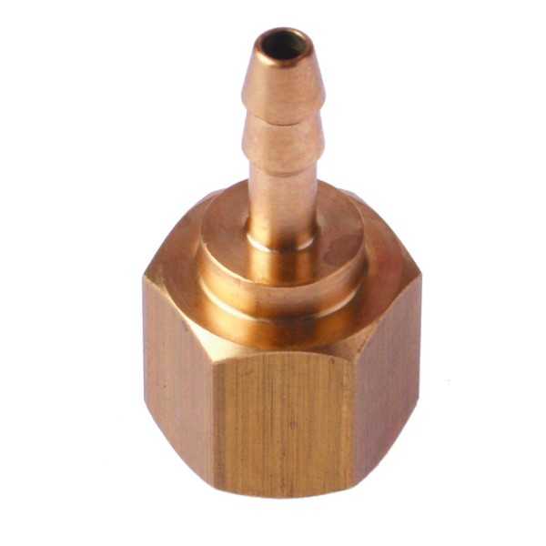 Raccord cannele D4 F1/4