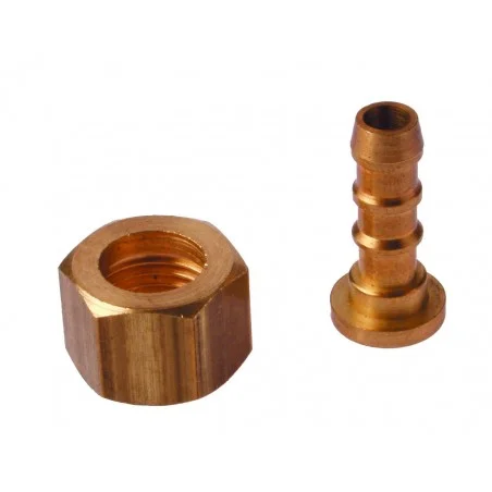 Raccord D6 tournant F1/4