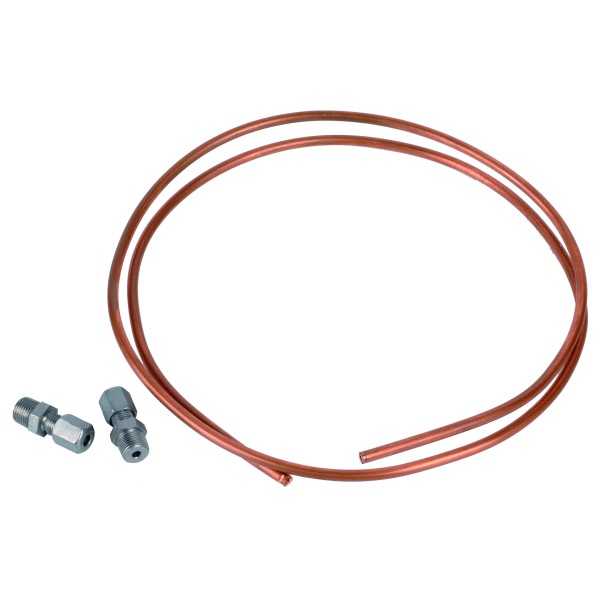 Kit tube cuivre et raccords D.4 / M1/8