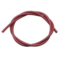 Câble pour électrode silicone D.7 rouge