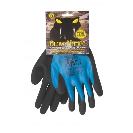 Paire gants nylon / nitrile étanche XL