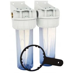 Filtres en plastique Duplex 3/4\'