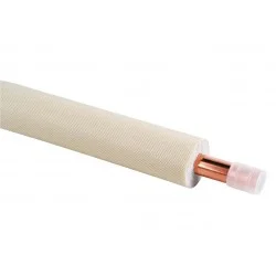 Tube cuivre simple pré-isolé M1 3/8