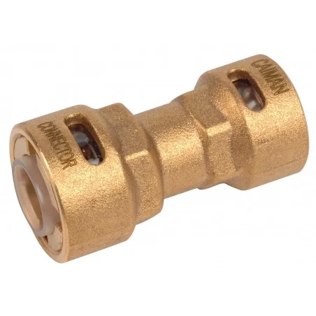 Raccord rapide droit à pression 1/4"