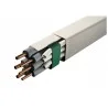 Goulottes 110 mm longueur 2m blanc pur