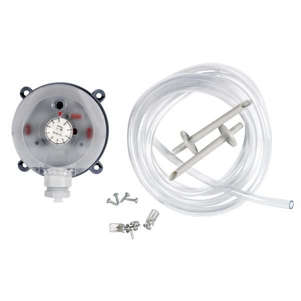 Pressostat air complet 5 A 25 mbars (500 à 2500 pascals) 93086222534