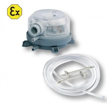 Pressostat air atex 2 à 10 Mbar avec accessoire 93085122534EX Pressostat air atex 2 à 10 Mbar avec accessoire 93085122534EX