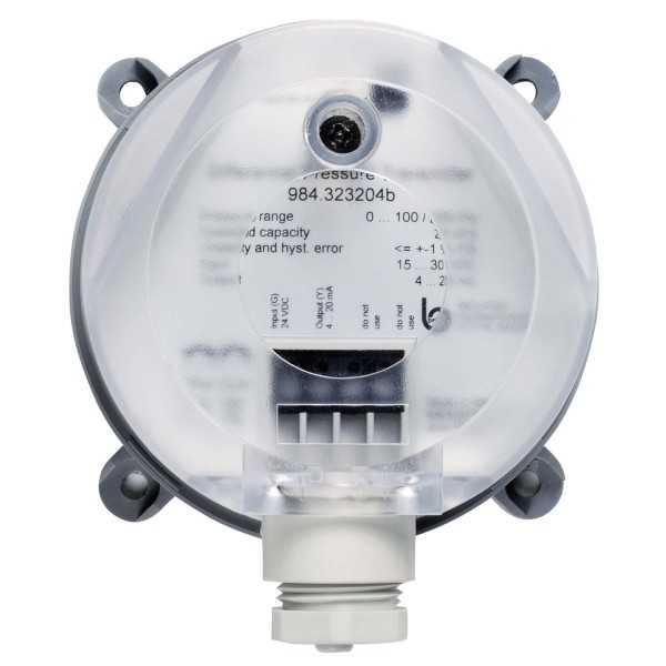 Transmetteur de pression 0-50/0-100 Mbar 984M373204