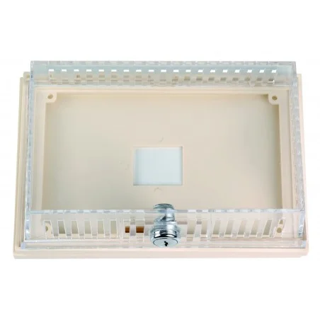 Boîte transparente pour thermostat L206xl117xP92 Boîte transparente pour thermostat L206xl117xP92