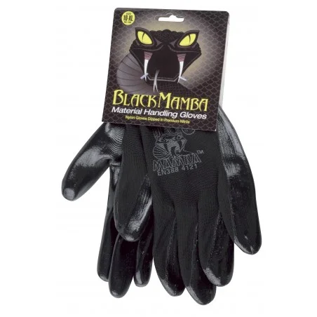 Paire de gants en nylon/nitrile taille L