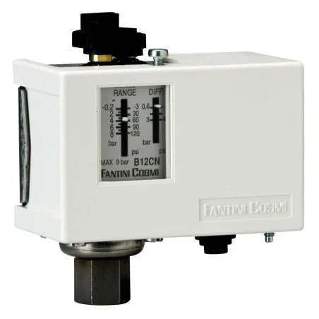 Pressostat de réglage B12CMN 1-28 bar