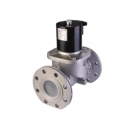 Electrovanne gaz automatique NF Aluminium brides DN150 360mBar