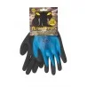 Paire gants nylon / nitrile étanche L
