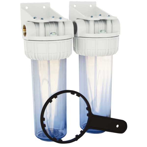 Filtres en plastique Duplex 1\'