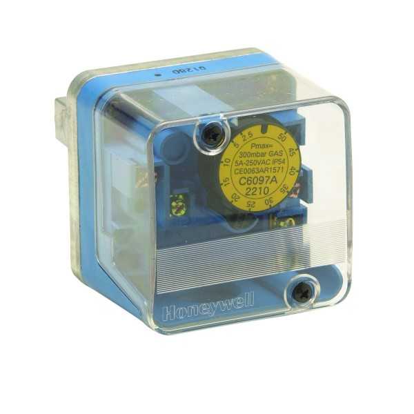Pressostat gaz 2,5-50Mbar C 6097 A 2210