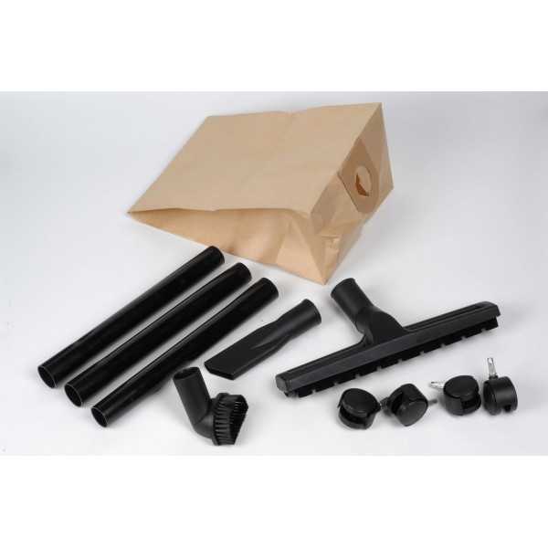 Sac papier pour aspirateur 15L