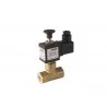 Electrovanne gaz à réarmement manuel NF laiton 1\' 600mBar
