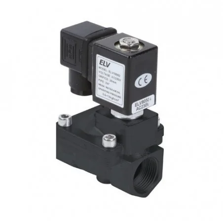 Electrovanne plastique 1'' NF action indirecte