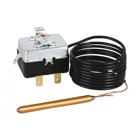 Set di sicurezza Aquastat.interne 90 - 110 ° e contatti in oro capillare