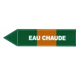 Etiquette EAU CHAUDE