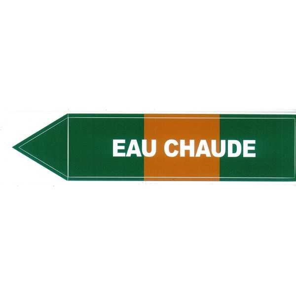 Etiquette EAU CHAUDE