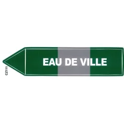 Etiquette EAU DE VILLE