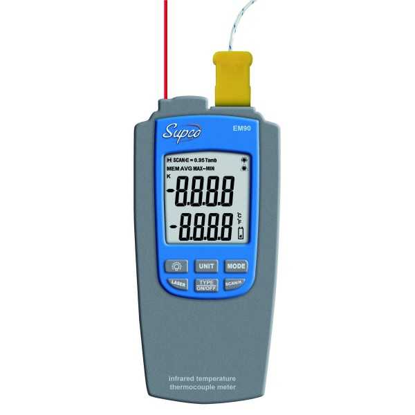 Thermomètre sonde et infrarouge