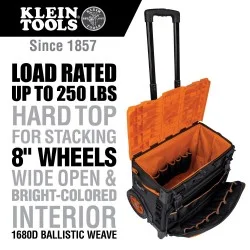 Tradesman Pro Tool Master Sac à outils roulant 19 poches