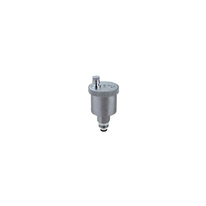 Purgeur automatique chromé VENCAL avec clapet 3/8"