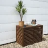 Cache climatisation bois traité taille M - 950x500x700mm