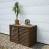 Cache climatisation bois traité taille M - 950x500x700mm