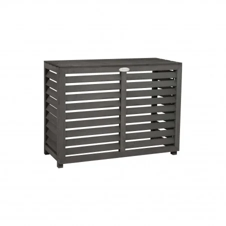 Cache climatisation Composite gris anthracite M - 882x286x676 Cache climatisation Composite gris anthracite M - 882x286x676