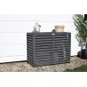 Cache climatisation Composite couleur gris anthracite L 982x462x787