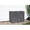 Cache climatisation Composite couleur gris anthracite L 982x462x787