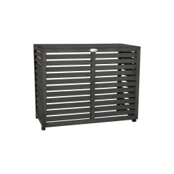 Cache climatisation Composite couleur gris anthracite L 982x462x787