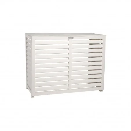 Cache climatisation Composite couleur blanc L 982x462x787