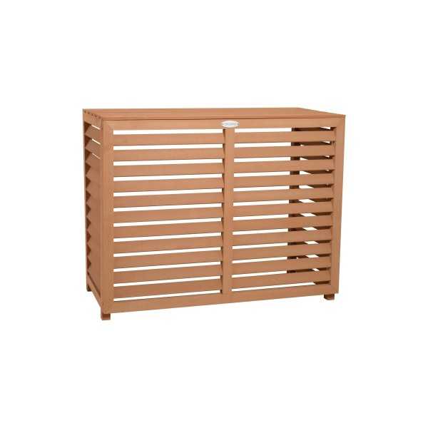 Cache climatisation Composite couleur Teck L 982x462x787