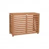 Cache climatisation composite couleur Teck taille M 882x386x676