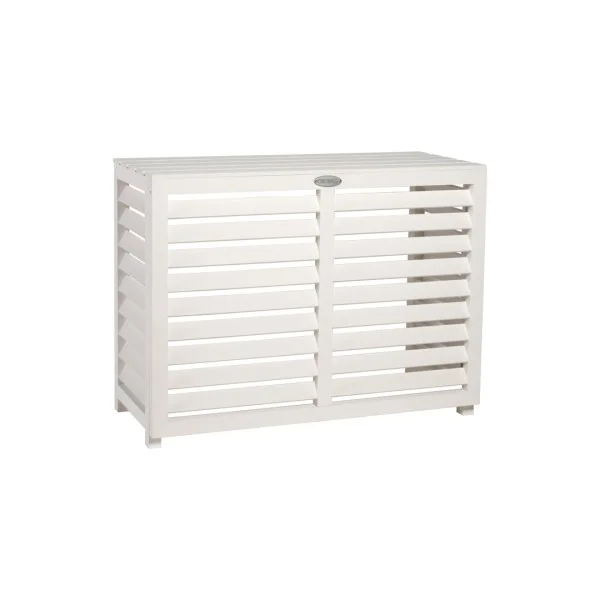 Cache climatisation en composite blanc taille M complet