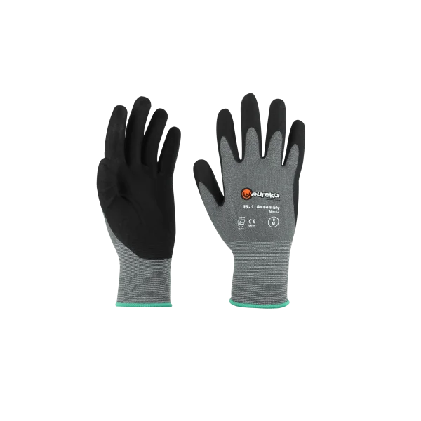 Lot de 6 paires de gants manutention légère - Assembly Nitrile