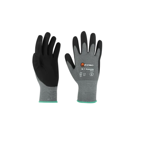 Lot de 6 paires de gants manutention légère - Assembly Nitrile
