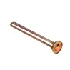 Resistenza blindata destra 1200 watt filettati L.285 mm