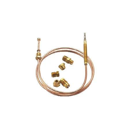 Thermocouple universel avec 6 raccords L.900mm Thermocouple universel avec 6 raccords L.900mm