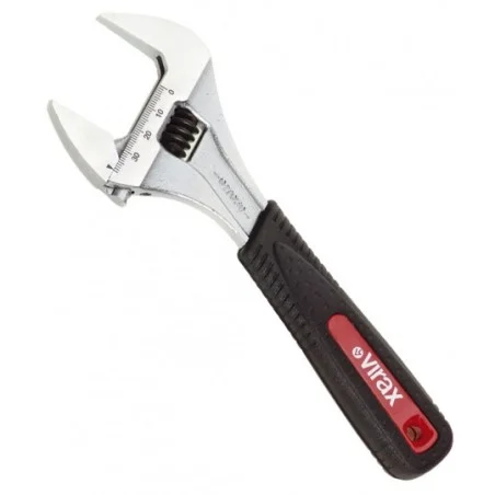 Cle a molette 10" a grande ouverture - 017055