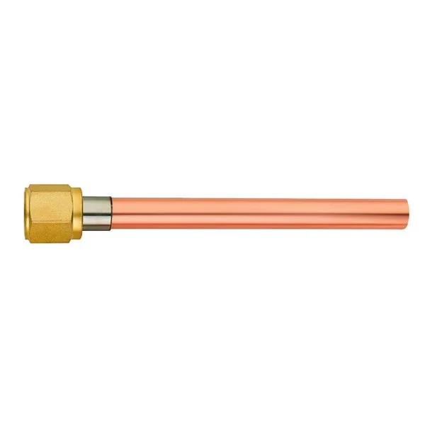 Tube 15 cm raccord 3/4'' SAE - 3/4'' à souder